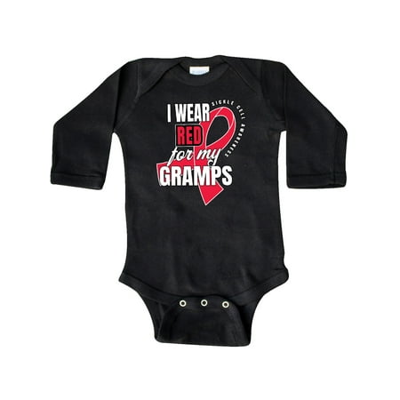 Inktastic Sickle Cell Awareness I Wear Red For My Gramps Gift Baby Boy or Baby Girl Long Sleeve Bodysuit
Inktastic Sickle Cell Awareness I Wear Red For My Gramps Gift Baby Boy or Baby Girl Long Sleeve Bodysuit
