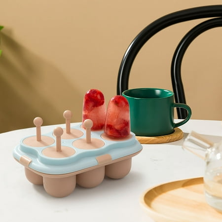 SDJMa Silicone Popsicle Molds Set of 6 Easy Release Ice Pop Molds with Sealing Lid Stick Storage Container for Homemade Food Kids Ice Cream DIY Pop Molds - BPA Free
SDJMa Silicone Popsicle Molds Set of 6 Easy Release Ice Pop Molds with Sealing Lid Stick Storage Container for Homemade Food Kids Ice Cream DIY Pop Molds - BPA Free