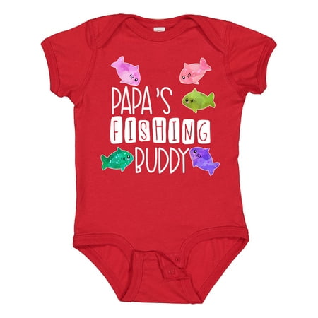 Inktastic Papa s Fishing Buddy with Colorful Fish Gift Baby Boy or Baby Girl Bodysuit
Inktastic Papa s Fishing Buddy with Colorful Fish Gift Baby Boy or Baby Girl Bodysuit