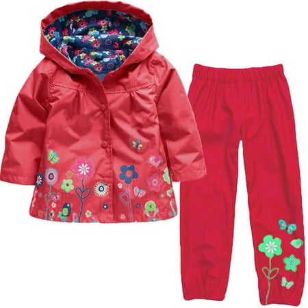 Toddler Girls Cute Hoodie Raincoat Waterproof Rain Jacket Pants Suit Baby Kids Hooded Coat Jacket Raincoat Outwear
Toddler Girls Cute Hoodie Raincoat Waterproof Rain Jacket Pants Suit Baby Kids Hooded Coat Jacket Raincoat Outwear