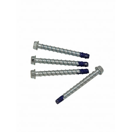 Sim Supply Asphalt Bolts Silver 4 In L PK4 8FGANCHBLT2 8FGANCHBLT2 ZO-G4047434