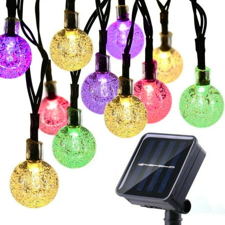 Solar String Ball Lights Outdoor Waterproof Warm White Garden Decor 9.5M 50LED
Solar String Ball Lights Outdoor Waterproof Warm White Garden Decor 9.5M 50LED