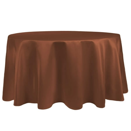 Ultimate Textile (10 Pack) Satin 120-Inch Round Tablecloth - for Wedding Special Event or Banquet use Copper Brown
Ultimate Textile (10 Pack) Satin 120-Inch Round Tablecloth - for Wedding Special Event or Banquet use Copper Brown