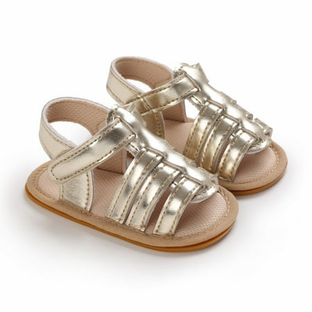 Aayomet Spring And Summer Children Baby Toddler Shoes Boys And Girls Sandals Flat Bottom Light Open Toe Hook Loop Girl Scandal Gold 4
Aayomet Spring And Summer Children Baby Toddler Shoes Boys And Girls Sandals Flat Bottom Light Open Toe Hook Loop Girl Scandal Gold 4