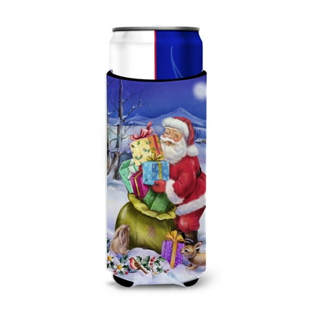 Carolines Treasures APH6556MUK Christmas Santa Claus with Rabbits Ultra Beverage Insulators for slim cans Slim Can
Carolines Treasures APH6556MUK Christmas Santa Claus with Rabbits Ultra Beverage Insulators for slim cans Slim Can