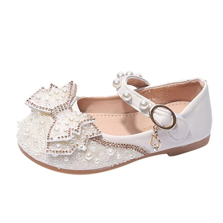 Zlekejiko Fashion Four Seasons Children Casual Shoes Girls Flat Pearl Rhinestone Bow Buckle Prom Party Dress Shoes
Zlekejiko Fashion Four Seasons Children Casual Shoes Girls Flat Pearl Rhinestone Bow Buckle Prom Party Dress Shoes