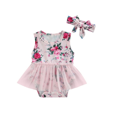ZIYIXIN Newborn Baby Girl Tulle Romper Dress Kids Floral Sleeveless Strap One Piece Tutu Dresses Skirts Summer Outfits Pink 3-6 Months
ZIYIXIN Newborn Baby Girl Tulle Romper Dress Kids Floral Sleeveless Strap One Piece Tutu Dresses Skirts Summer Outfits Pink 3-6 Months