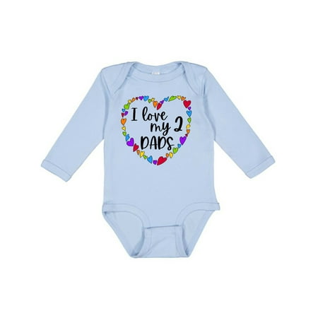 Inktastic I Love My Two Dads- Pride Rainbow Hearts Gift Baby Boy or Baby Girl Long Sleeve Bodysuit
Inktastic I Love My Two Dads- Pride Rainbow Hearts Gift Baby Boy or Baby Girl Long Sleeve Bodysuit