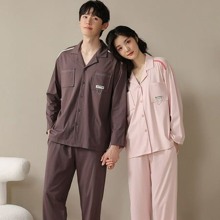 CoCopeaunt Winter Couple Pj Pajamas Mens Womens Full Sleeves Solid color Cotton Sleepwear Home Clothes Suit Ladies Pijamas Lounge Set
CoCopeaunt Winter Couple Pj Pajamas Mens Womens Full Sleeves Solid color Cotton Sleepwear Home Clothes Suit Ladies Pijamas Lounge Set