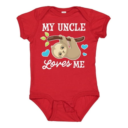 Inktastic My Uncle Loves Me with Sloth and Hearts Gift Baby Boy or Baby Girl Bodysuit
Inktastic My Uncle Loves Me with Sloth and Hearts Gift Baby Boy or Baby Girl Bodysuit
