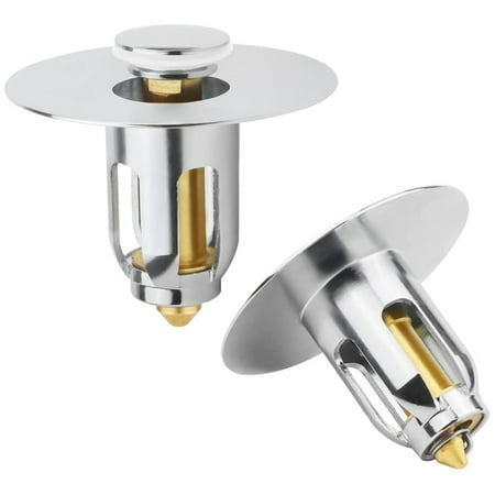 Upgraded Bathroom Sink Plug Strainer Up Bathtub Drain Universal Stopper Strainer Hair Catcher Anti Clogging
