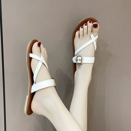 EQWLJWE Flat-bottomed Flip-flops Fashionable Breathable Slippers Women s Sandals Holiday Clearance
EQWLJWE Flat-bottomed Flip-flops Fashionable Breathable Slippers Women s Sandals Holiday Clearance