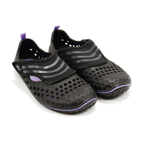 Jambu Women s Waterfall Water Ready Slip-On Flats Black \ Lavender 6 M US