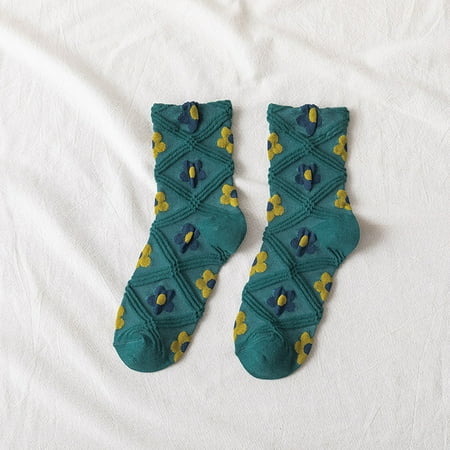 Zzwxwb Socks For Women&Men Women Fashion Retro Academic Style Flower Lovely Cotton Middle Tube Socks Green
Zzwxwb Socks For Women&Men Women Fashion Retro Academic Style Flower Lovely Cotton Middle Tube Socks Green