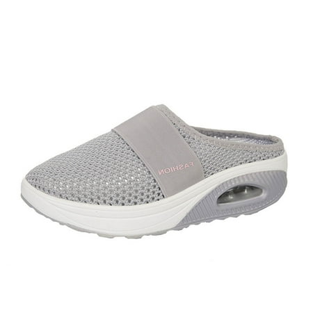 Jikolililili Women s Platform Lightweight Hollow Half Slippers Mesh Round Head Sandals Women s Shoes Christmas 2022 Deals Clearance
Jikolililili Women s Platform Lightweight Hollow Half Slippers Mesh Round Head Sandals Women s Shoes Christmas 2022 Deals Clearance