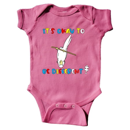 Inktastic Autism Awareness It s Okay to be Different! Silly Bird Gift Baby Boy or Baby Girl Bodysuit
Inktastic Autism Awareness It s Okay to be Different! Silly Bird Gift Baby Boy or Baby Girl Bodysuit