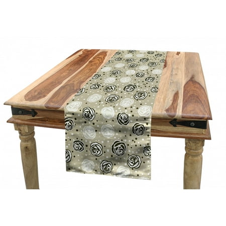 Floral Table Runner Flower Theme Rose Patterns on Dotted Background in Muted Colors Dining Room Kitchen Rectangular Runner 3 Sizes by Ambesonne
Floral Table Runner Flower Theme Rose Patterns on Dotted Background in Muted Colors Dining Room Kitchen Rectangular Runner 3 Sizes by Ambesonne