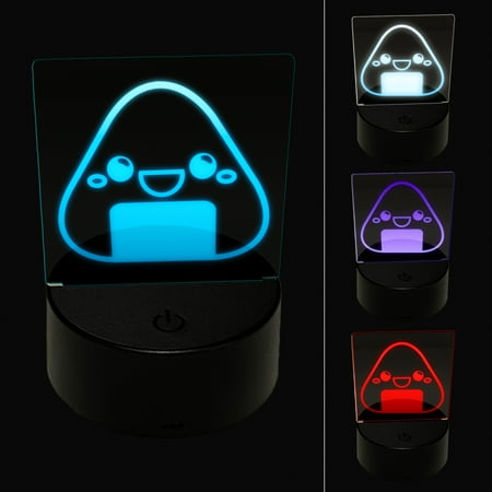 Kawaii Cute Onigiri Rice Ball LED Night Light Sign 3D Illusion Desk Nightstand Lamp
Kawaii Cute Onigiri Rice Ball LED Night Light Sign 3D Illusion Desk Nightstand Lamp