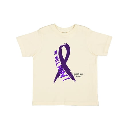 Inktastic We Will Win Against Gynecologic Cancer Ribbon Gift Toddler Boy or Toddler Girl T-Shirt
Inktastic We Will Win Against Gynecologic Cancer Ribbon Gift Toddler Boy or Toddler Girl T-Shirt