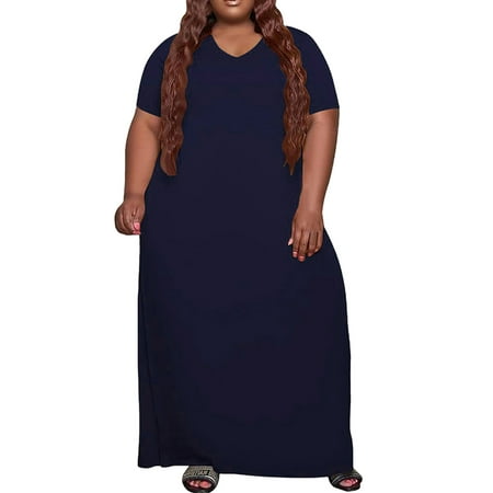 Niuer Women Solid Color Casual Nightgown Dress Long Maxi Shirt Nightdress Ladies Pajamas Sleep Dress Nightwear Lounge Wear Maxi Dress
Niuer Women Solid Color Casual Nightgown Dress Long Maxi Shirt Nightdress Ladies Pajamas Sleep Dress Nightwear Lounge Wear Maxi Dress