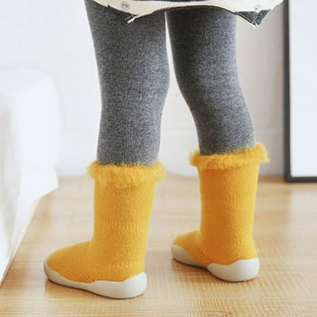 Gubotare Baby Booties Baby Boys Girls Snow Boots Non Slip Soft Sole Toddler First Walker Crib Warm Winter Shoes Yellow 15
Gubotare Baby Booties Baby Boys Girls Snow Boots Non Slip Soft Sole Toddler First Walker Crib Warm Winter Shoes Yellow 15