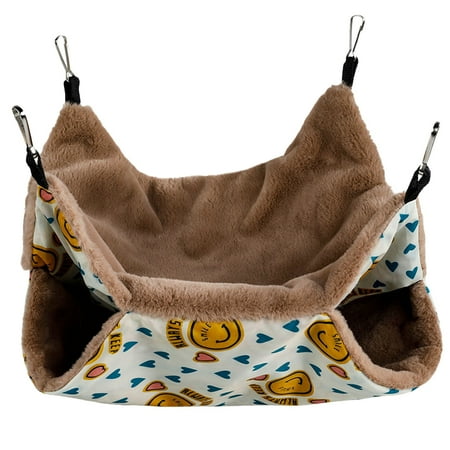 Small Pet Hammock Hamster Warm Nest Guinea Pig Hanging Bed Chinchilla Hammock Hamster Bed
Small Pet Hammock Hamster Warm Nest Guinea Pig Hanging Bed Chinchilla Hammock Hamster Bed