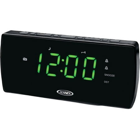 Jensen Jcr-230 Am\/fm Dual Alarm Clock Radio