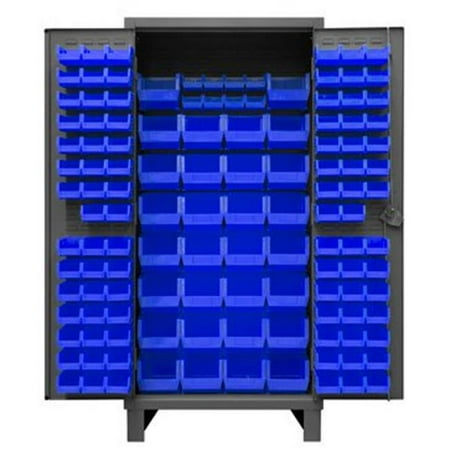 Durham HDC36-126PB240-5295 78 in. 12 Gauge Cabinet Gray