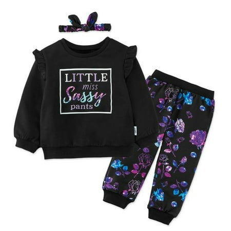 BULLPIANO 3pcs Toddler Baby Girl Long Pants Set Flying Long Sleeve T-Shirts Tops +Trousers + Hairband Kids Casual Outfits
BULLPIANO 3pcs Toddler Baby Girl Long Pants Set Flying Long Sleeve T-Shirts Tops +Trousers + Hairband Kids Casual Outfits
