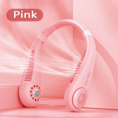 Sinhoon Bladeless Neck Fan Portable Cooling Neck Fan Rechargeable for Outdoors Pink
Sinhoon Bladeless Neck Fan Portable Cooling Neck Fan Rechargeable for Outdoors Pink