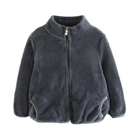 Odeerbi Kids Thermal Jacket Toddler Baby Boys Girls Cute Solid Color Keep Warm Pocket Zipper Coat Gray
Odeerbi Kids Thermal Jacket Toddler Baby Boys Girls Cute Solid Color Keep Warm Pocket Zipper Coat Gray