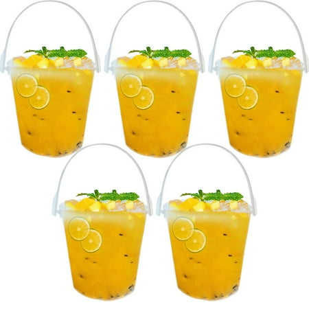 Younar 5 PCS Drinks Ice Bucket Creative Beer Bucket Champagne Red Wine High-Value Translucent for Garden Parties BBQs Cans of Beer or Soft Drinks Champagne Whisky gently
Younar 5 PCS Drinks Ice Bucket Creative Beer Bucket Champagne Red Wine High-Value Translucent for Garden Parties BBQs Cans of Beer or Soft Drinks Champagne Whisky gently
