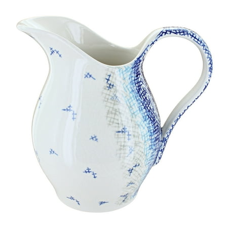Blue Rose Polish Pottery Unity Pitcher