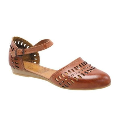 Arles Shoes Shedron HP1121 Leather Cut Out Sandal NWOB (MEX 25 / US 6)