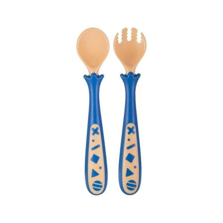 Children Spoon Fork Set Comfortable and Non-slip Handle Suitable for Boy Girl Beginners Blue Yellow
Children Spoon Fork Set Comfortable and Non-slip Handle Suitable for Boy Girl Beginners Blue Yellow