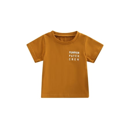 sdghg Kids T-Shirt Letter Print Round Neck Short Sleeve Casual Tops Pullover Summer Outfit for Boys Girls
sdghg Kids T-Shirt Letter Print Round Neck Short Sleeve Casual Tops Pullover Summer Outfit for Boys Girls