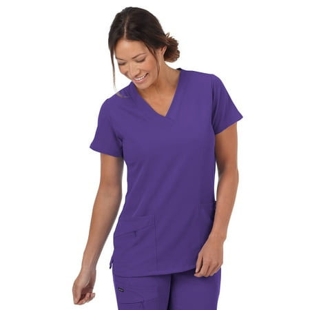 Jockey Women s Favorite Fit V-Neck Scrub Top Style 2206