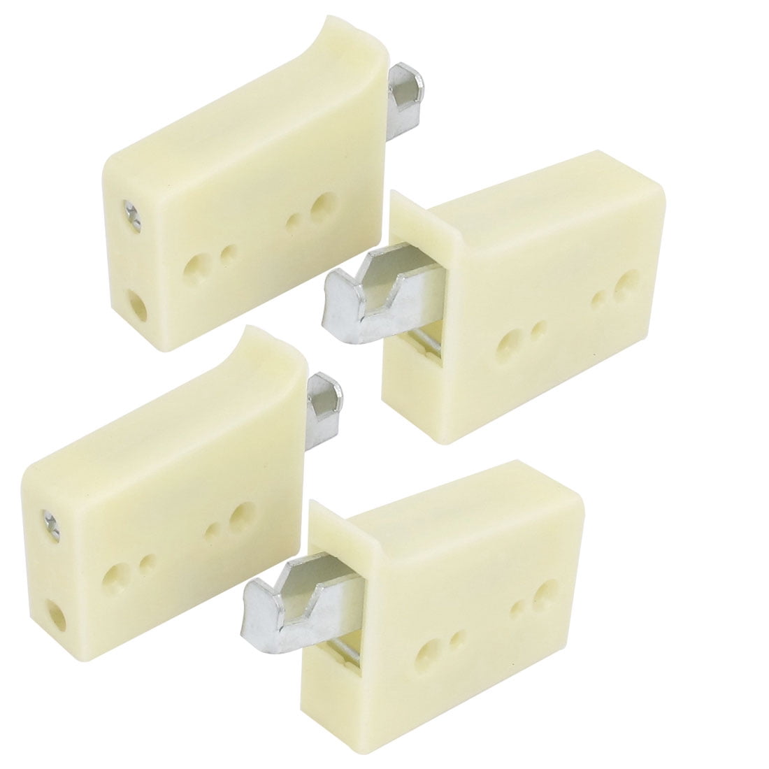 4pcs Kitchen Cupboard Cabinet Wall Mounted Metal Hanger
