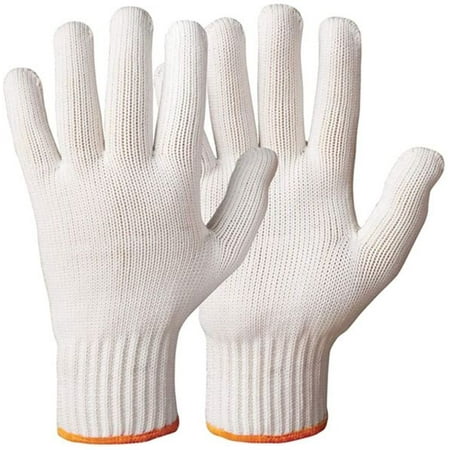 CoCocherry 12 Pack White Cotton Polyester Gloves 10 Orange Wrist Working Gloves Reusable Washable Machine Knit Gloves Economy Weight Gloves Seamless Workwear Gloves Protective Industrial Work Gloves
CoCocherry 12 Pack White Cotton Polyester Gloves 10 Orange Wrist Working Gloves Reusable Washable Machine Knit Gloves Economy Weight Gloves Seamless Workwear Gloves Protective Industrial Work Gloves