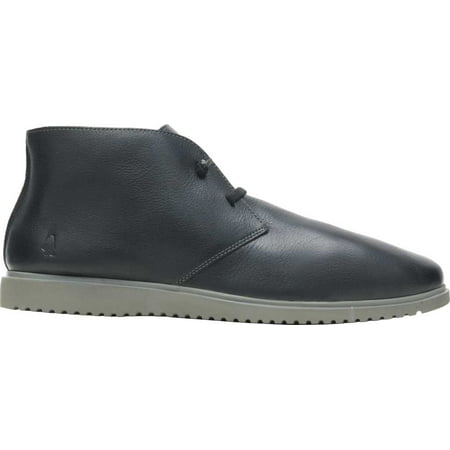 Men s Hush Puppies The Everyday Chukka Boot Black Leather 8.5 M