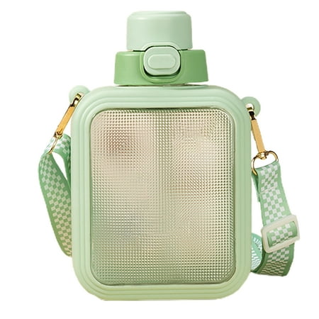 Hloma 750ML Water Bottle Large Capacity Leak-proof Portable Square Straw Kettle with Rope Home Supply
Hloma 750ML Water Bottle Large Capacity Leak-proof Portable Square Straw Kettle with Rope Home Supply