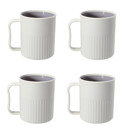 Creative Plastic Coffee Cups (4 Pack) Party Cups Upgraded Plastic Mug with Handle Wheat Straw Cup for Water Coffee Milk Juice Tea
Creative Plastic Coffee Cups (4 Pack) Party Cups Upgraded Plastic Mug with Handle Wheat Straw Cup for Water Coffee Milk Juice Tea