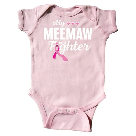 Inktastic Breast Cancer Awareness My Meemaw is a Fighter Gift Baby Boy or Baby Girl Bodysuit
Inktastic Breast Cancer Awareness My Meemaw is a Fighter Gift Baby Boy or Baby Girl Bodysuit