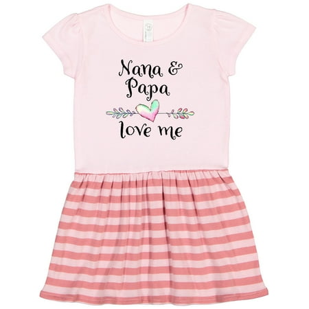 Inktastic Nana and Papa Love Me- Heart Grandchild Gift Toddler Girl Dress
Inktastic Nana and Papa Love Me- Heart Grandchild Gift Toddler Girl Dress