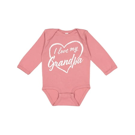 Inktastic I Love My Grandpa in White Chalk Heart Gift Baby Boy or Baby Girl Long Sleeve Bodysuit
Inktastic I Love My Grandpa in White Chalk Heart Gift Baby Boy or Baby Girl Long Sleeve Bodysuit