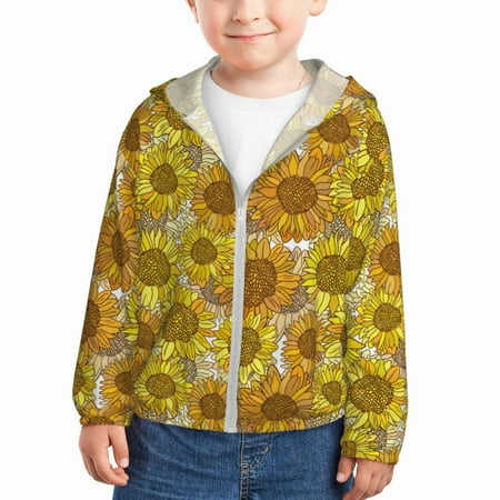 Gaeub Sunflowers1 Print Athletic Sun Protection Hoodie for Kids Long Sleeve Outdoor UV Shirt Running Fishing Top for Boys Girls-4 Years
Gaeub Sunflowers1 Print Athletic Sun Protection Hoodie for Kids Long Sleeve Outdoor UV Shirt Running Fishing Top for Boys Girls-4 Years