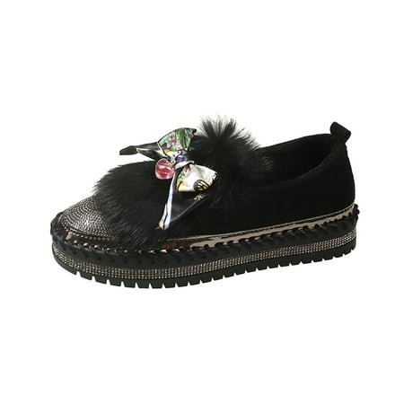BELLZELY Wide Width Women Shoes Clearance Casual Shoes Low Top Shoes New Style Plush Covered Sole Shoes
BELLZELY Wide Width Women Shoes Clearance Casual Shoes Low Top Shoes New Style Plush Covered Sole Shoes
