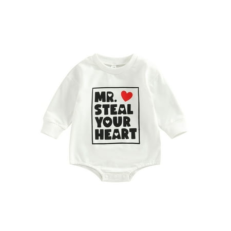 Ma&Baby Infant Baby Boys Girls Valentine s Day Romper Long Sleeve Letter Heart Print Playsuit
Ma&Baby Infant Baby Boys Girls Valentine s Day Romper Long Sleeve Letter Heart Print Playsuit
