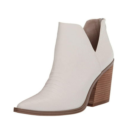 Dellytop Womens Pointed Toe Cutout Stacked Slip On Chunky Block High Heel Booties
Dellytop Womens Pointed Toe Cutout Stacked Slip On Chunky Block High Heel Booties