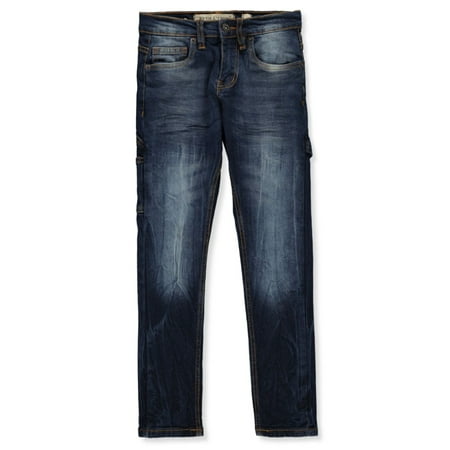 Evolution In Design Boys Skinny Carpenter Jeans - sky blue 2t (Toddler)